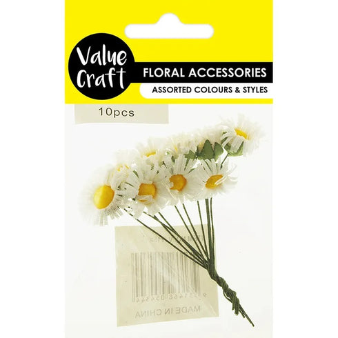 Daisy Craft Flowers (available in 2 colours)