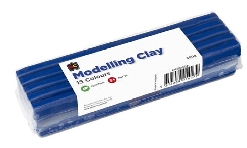 500g Dark Blue Colour Modelling Clay
