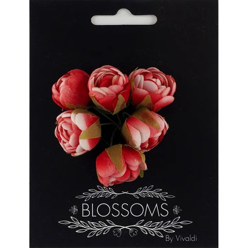 Dark Pink Colour Peony Foam Flowers