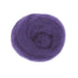 Dark Purple Colour Combed Wool