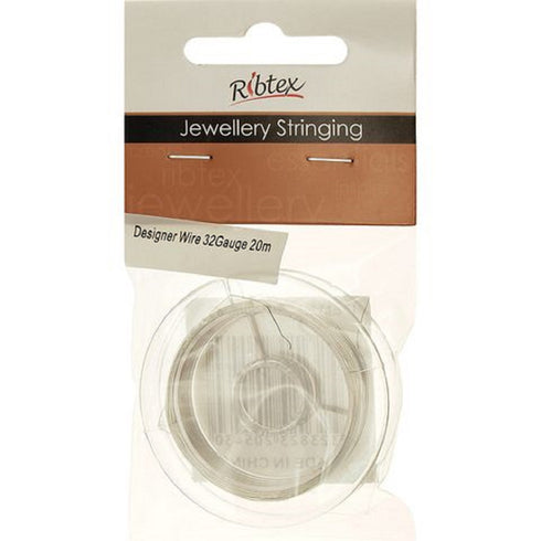 32 Gauge Metal Alloy Designer Beading Wire (available in 4 colours)