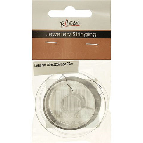 32 Gauge Metal Alloy Designer Beading Wire (available in 4 colours)