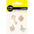 Assorted Love Designs Diamante Charms Set