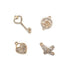 Assorted Love Designs Diamante Charms Set