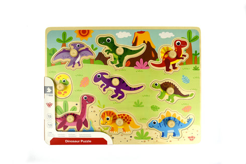Dinosaur Peg Puzzle Board