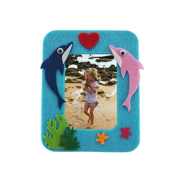 Dolphin Photo Frame DIY Felt Craft Kit