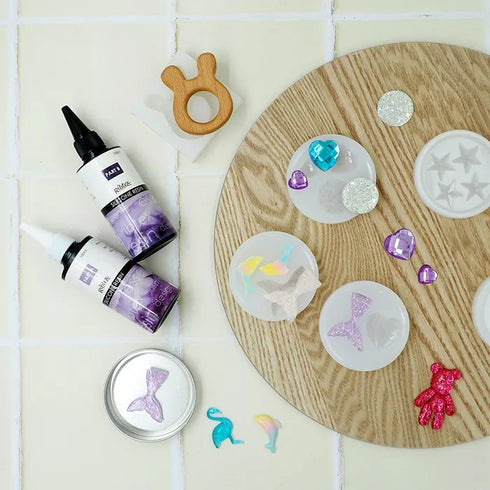 3cm Heart Shape Resin Embellishments