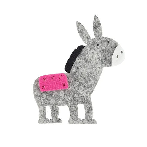 Donkey Shape Felt Embellishment