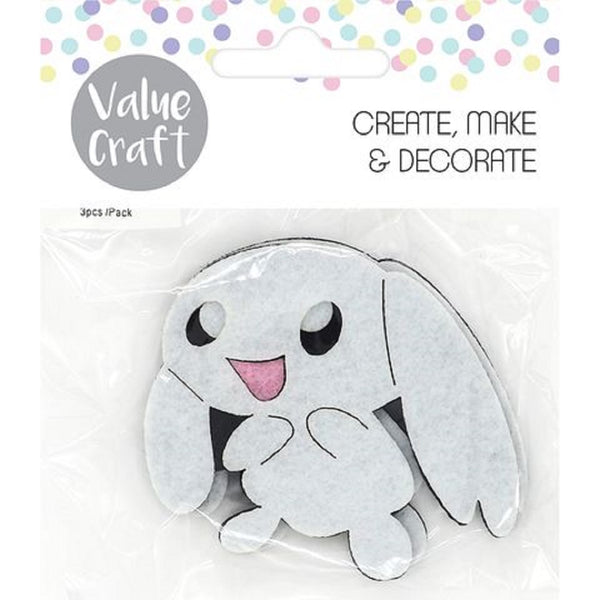 Easter Felt Rabbit Shapes