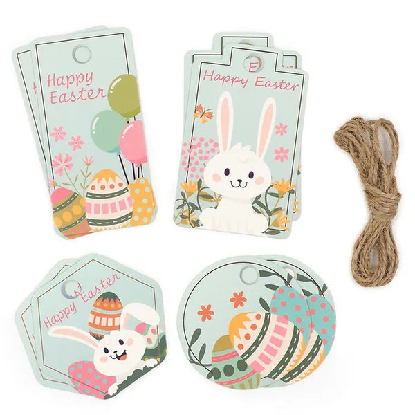Easter Gift Tags - Bunny & Eggs
