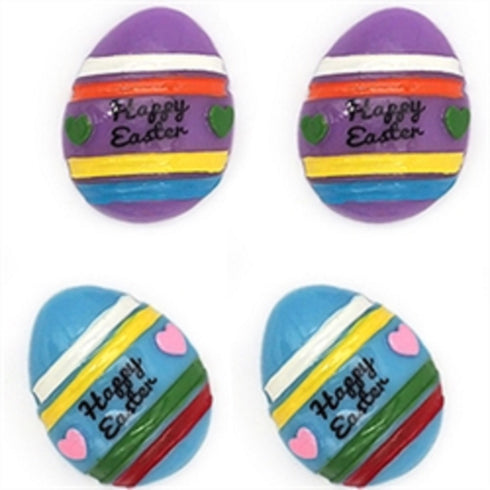 Eggs Shape Resin Easter Decoration