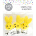 Easter Yellow Bunny On Clip