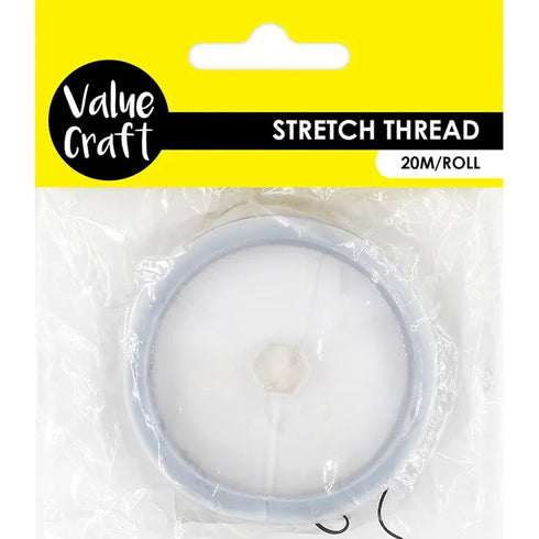 Easy Knot Black Stretch Thread Roll