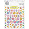 Eggs & Flowers Shape Easter Stickers