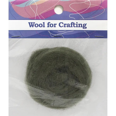 Emerald Colour Combed Wool