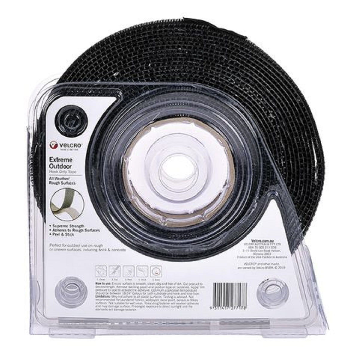 Extreme Strength Outdoor Velcro Hook Tape Velcro Tape Outdoor Mounting Tape AussieSuperStore