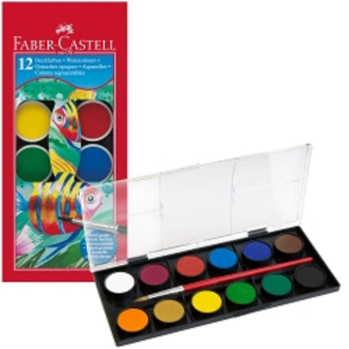 Faber-Castell 12 Watercolour Paint