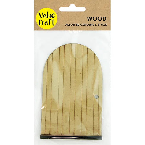 Wooden Fairy Door Shape