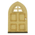 Wooden Fairy Door Shape with Window