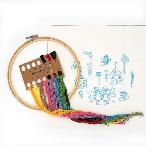 Fairy Friends Embroidery DIY Kit