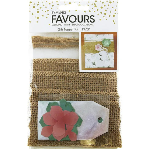 Favours Gift Pack Topper Kit