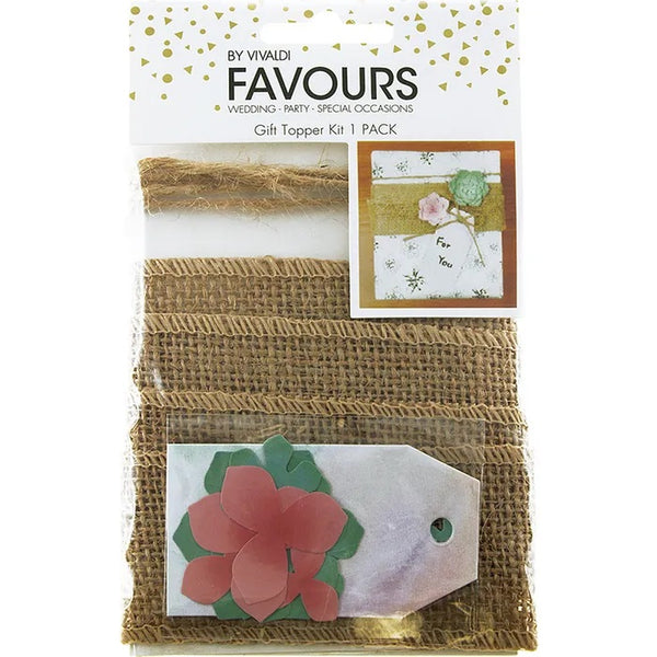 Favours Gift Pack Topper Kit