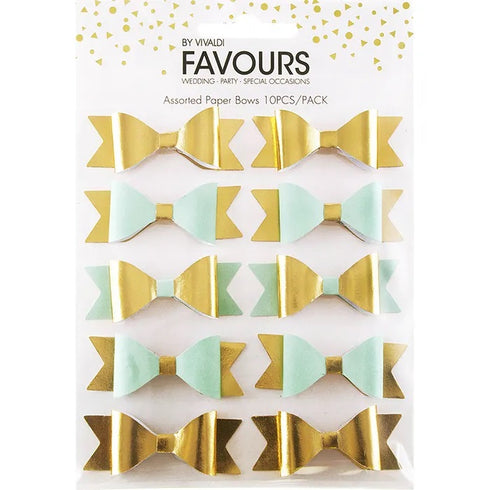 Favours Paper Bows (available in 2 colours)