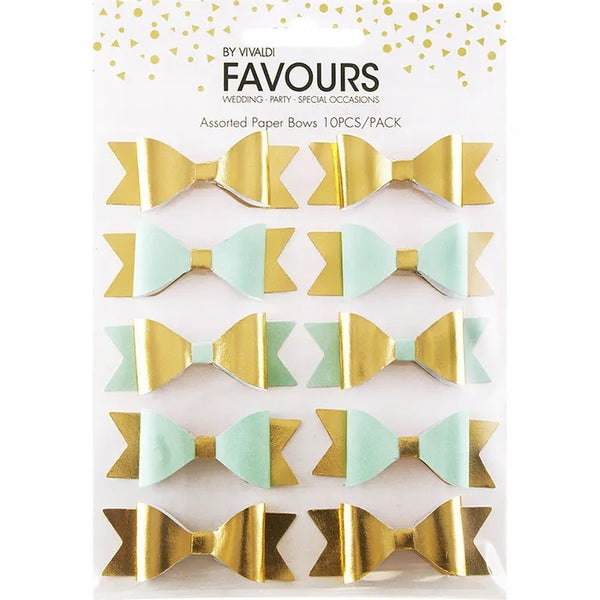 Favours Paper Bows (available in 2 colours)