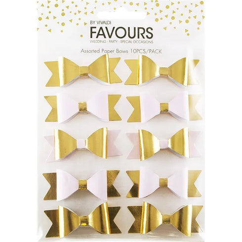 Favours Paper Bows (available in 2 colours)