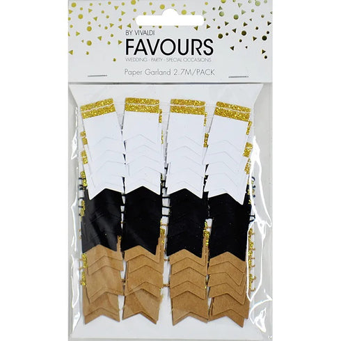Favours Paper Flags Garland