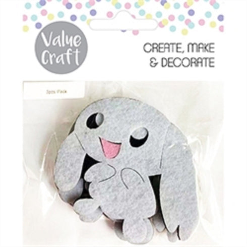 Easter Felt Rabbit Shapes