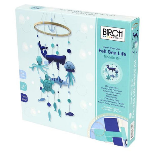 DIY Felt Mobile Craft Kit - Sea Life