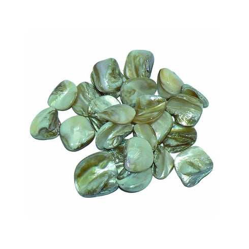 Flat Chunks Shell Beads (available in 2 colours)