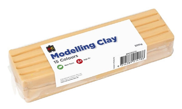 500g Flesh Colour Modelling Clay