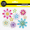 Flowers Self Adhesive Rhinestones