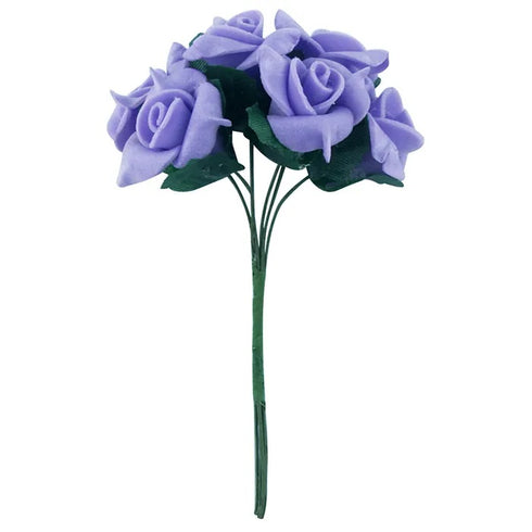 Foam Rose Flowers (available in 8 colours)
