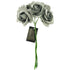 6 Heads Foam Rose Flowers Bunch (available in 7 colours)