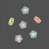 Frosted Flower Shape Beads