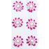 Garden Theme Paper Pearl Flowers Sticker (available in 4 colours)