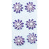 Garden Theme Paper Pearl Flowers Sticker (available in 4 colours)