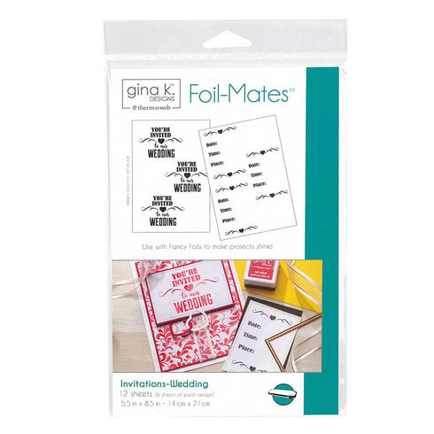 Gina K Designs Foil Mates Invitations (available in 3 varieties)