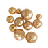 Gold Colour Glass Pearl Beads