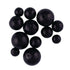 Black Colour Glass Pearl Beads