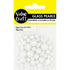 White Colour Glass Pearl Beads
