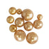 Gold Colour Glass Pearl Beads