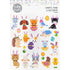 Glitter Animals Shape Easter Stickers