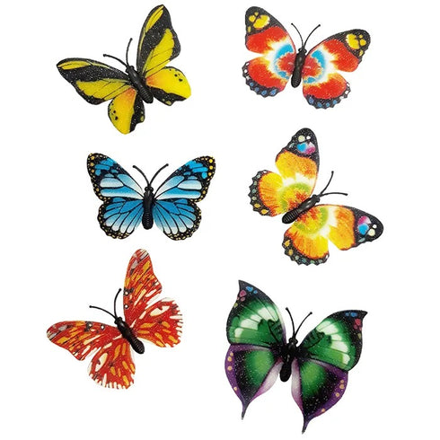 Glitter Craft Butterfly Embellishments