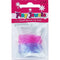 Glitter Pink, Clear & Purple Colours Plastic Beading Cord