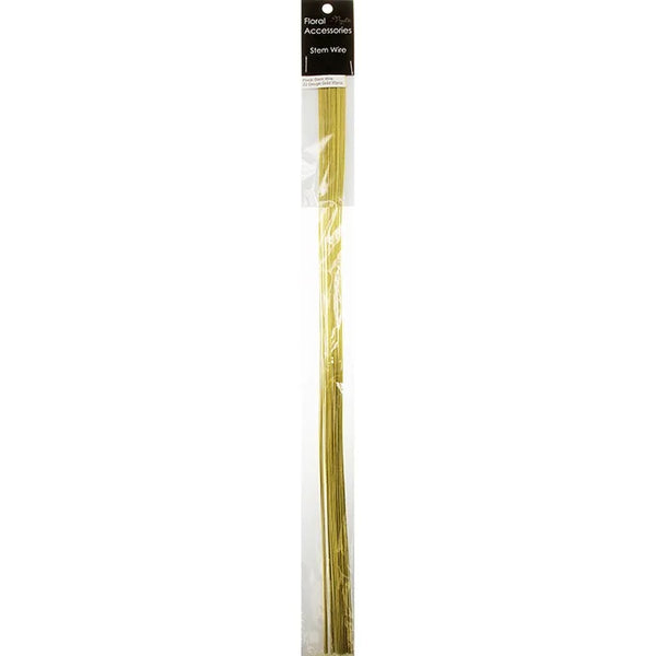 Gold Colour Floral Stem Wire (available in 2 sizes)