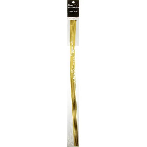 Gold Colour Floral Stem Wire (available in 2 sizes)